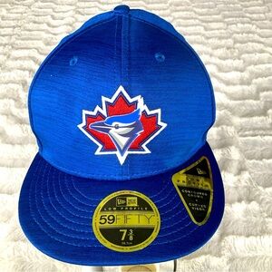 Toronto Blue Jays Fitted‎ New Era 7 3/8 59Fifty Baseball Hat Brand New